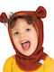 Kids Beanie Fleece Brown