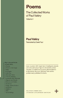 Poems: The Collected Works Of Paul Valéry, Volume 1 Princeton University Press