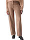 Pantaloni Dama Tesatura Bej