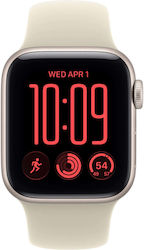 Apple Watch SE 3 Aluminiu 44mm Waterproof cu Pa...