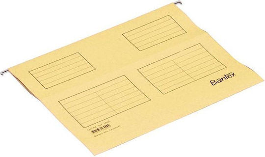 Bantex Aufgehängter Aktenordner für A4 Papier Gelb