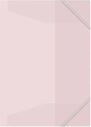 Transparent File Folder with Rubber Band and Elastic for A4 Paper 200 Pieces