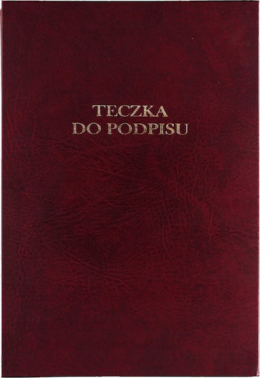 Barbara Dosar Pentru Hârtie A4 Burgundy
