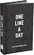 Schwarzes Leinwand One Line A Day Ein Fünf-Jahres-Erinnerungsbuch Chronicle Books