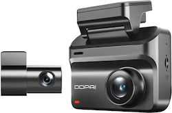 DDPAI Z50 Pro Set Cameră DVR Auto 4K cu Ecran 3" Bluetooth, Wi-Fi, GPS & Cameră Oglindă Spate