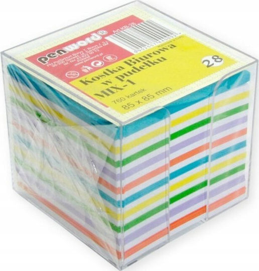 Memo Pads Cube 8.5x8.5cm (Miscellaneous Colours)