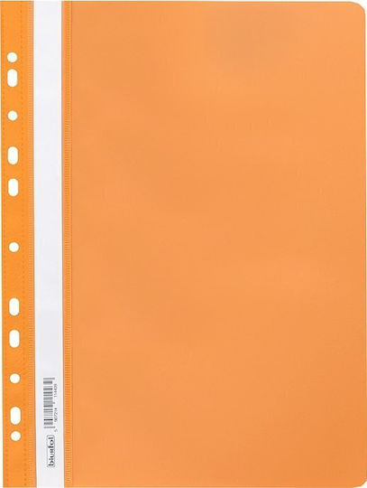 Biurfol Kunststoff Klemmbrett A4 Spp-02-08 Orange Pp