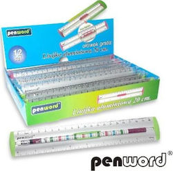 Penword Χάρακας Αλουμινίου με Λαβή Penword Χάρακας Αλουμινίου με Λαβή