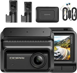 DDPAI Z90T Set Cameră DVR Auto 4K cu Ecran 3" Bluetooth, Wi-Fi, GPS și Cameră Oglindă Spate DDPAI Z90T Set Cameră DVR Auto 4K cu Ecran 3" Bluetooth, Wi-Fi, GPS și Cameră Oglindă Spate