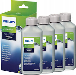 Philips Saeco препарат за премахване на котлен камък CA6700/10 250 ml 4 броя Philips Saeco препарат за премахване на котлен камък CA6700/10 250 ml 4 броя