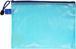Titanum Dosar transparent cu buton albastru Titanum Dosar transparent cu buton albastru