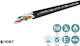 Lanview U/UTP Cat.6a (Gigabit) Network Cable Ethernet 3m Black