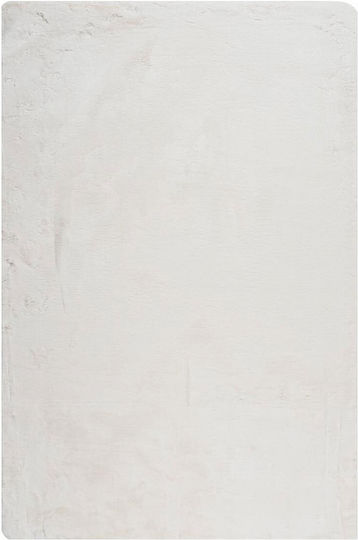 Polcarpet Rabbit Αντιολισθητικό Χαλί Ορθογώνιο Γούνινο White 165x230cm