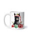 Cadou De Crăciun Cană Ceramică Albă 330ml Cu Personalizare