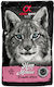 Alpha Spirit Nasses Katzenfutter in Beutel mit Schinken 85g