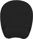 Powerton Mouse Pad 235 mm cu Suport pentru Încheietura Mâinii Negru
