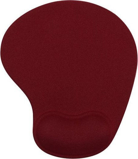 Powerton WPEPE5-R Mauspad (230mm) mit Handgelenkstütze Rotes