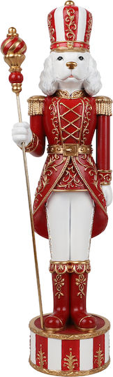 Liberta Weihnachts-Nussknacker Roter aus Polyresin Höhe 41cm