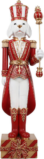 Liberta Weihnachts-Nussknacker Roter aus Polyresin Höhe 41cm