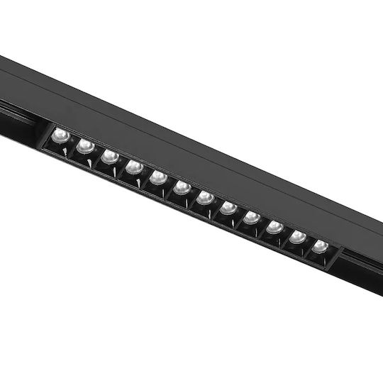 LED Линейно Осветително Тяло За Таван 12W Регулируемо Бяло 22см