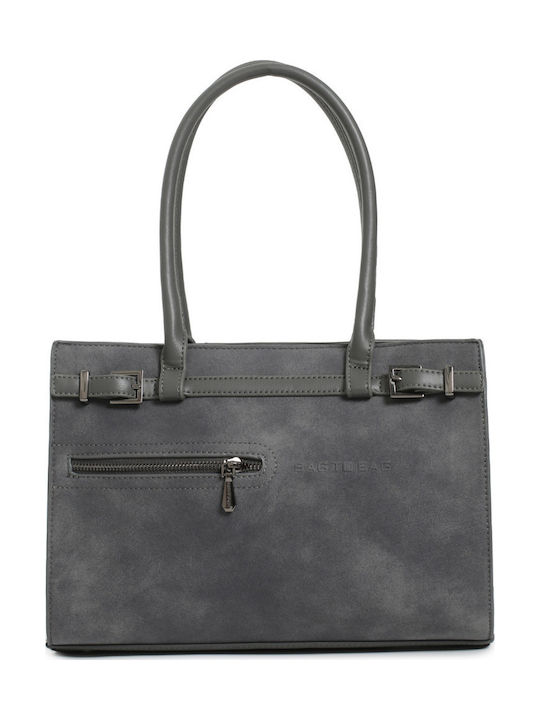 Bag to Bag Дамска Чанта За Рамо Велур Син