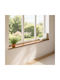 vidaXL Hinged Window W160xH20cm