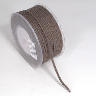 Șiret Rotund Mat Tricolor 4mm Maro