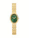 Men's Battery Watch with Gold Stainless Steel Bracelet