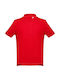 TH Clothes Arbeitshemden und T-Shirts Polo Adam Kurzärmelig 195gr/m² Rote