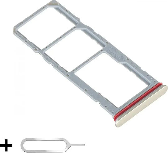 Suport Tăvi SIM Realme C75 4G Dual SIM Slot Card Microsd + Cheie SIM Inclusă Auriu Lightning Auriu