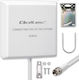 Qoltec 57062 Externe TV-Antenne (Benötigt Strom)