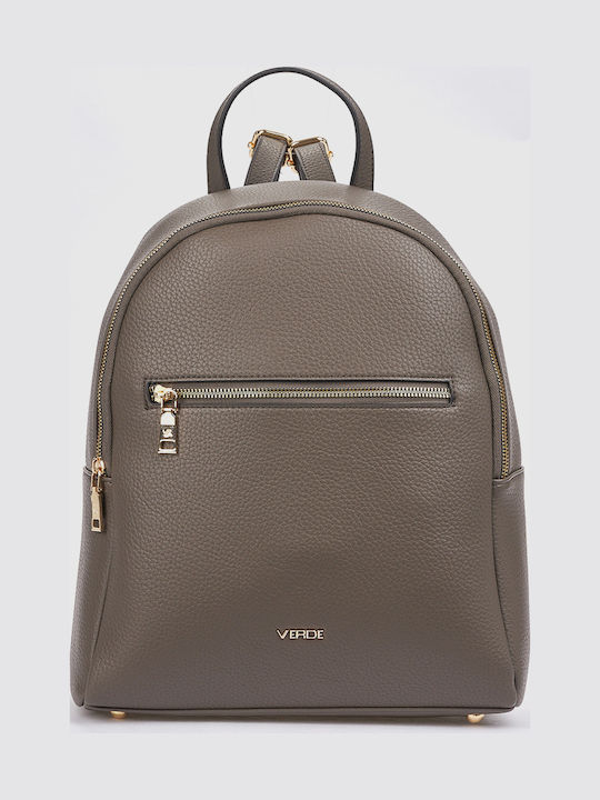 Verde Damentasche Rucksack Tabac Braun