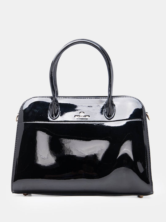 Stoff Damen Handtasche Handtasche Crossbody Schwarze