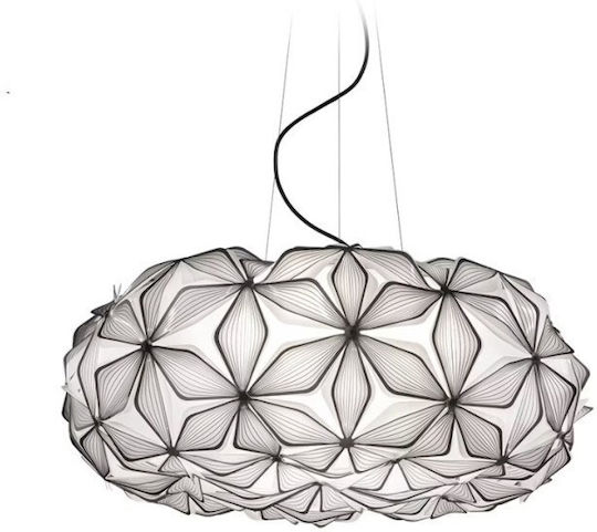 Slamp Lumini Suspendate Alb 70x70x28cm