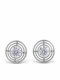 Touch Earrings Made Of Steel 250908 Silver