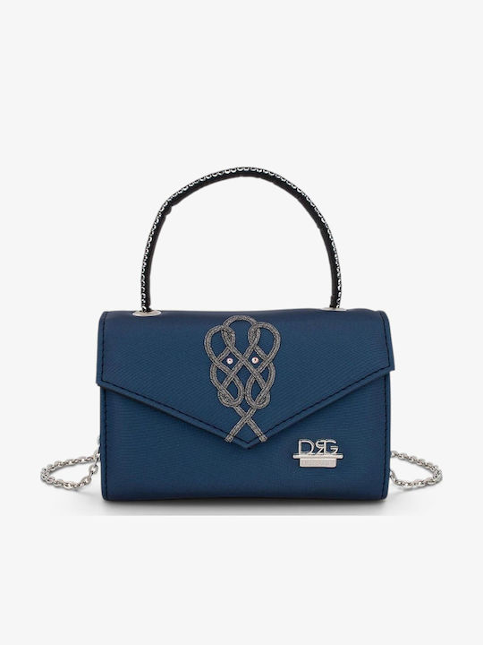 Damenhandtasche Schulter Blau