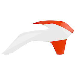 Калъф Радиатор Polisport T Sx Sx-f Exc Exc-f Xc Xc-f Ktm Бял Оранжев Oem Цвят Калъф Радиатор Polisport T Sx Sx-f Exc Exc-f Xc Xc-f Ktm Бял Оранжев Oem Цвят