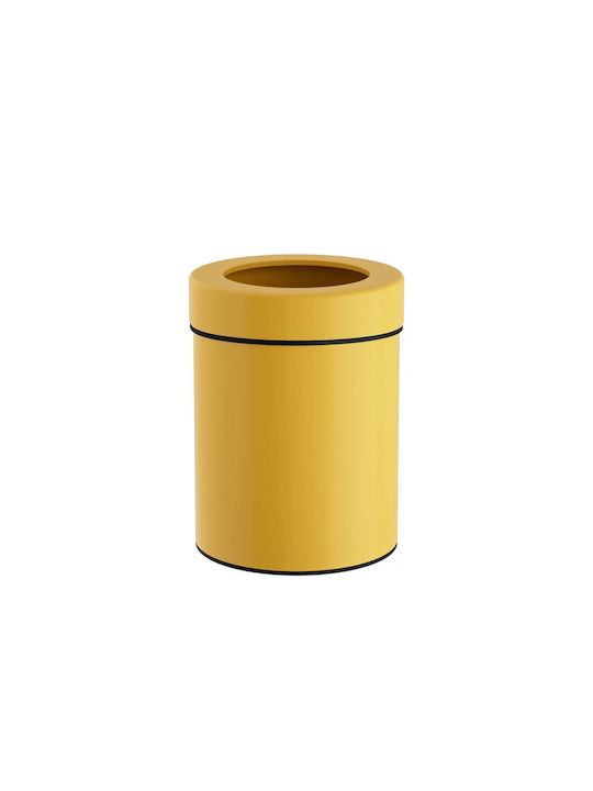 Office Waste Bin Φ21x28 Pam & Co 5lt Yellow