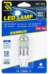 Car Lamp S25 / T20 / T10 Canbus LED 6500K Cold White 12V