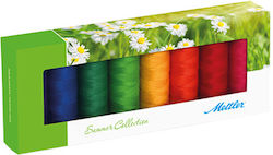 Sfc8summer-kit Cotton Silk-finish Thread Summer Kit 8 Pieces Mettler Sfc8summer-kit Cotton Silk-finish Thread Summer Kit 8 Pieces Mettler