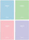 Metron Spiral Ruled Notebooks 90 Sheets 3 Subjects 8 Pieces