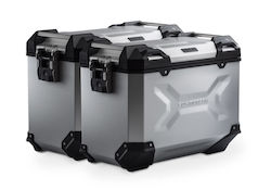 Комплект Основи За Твърди Калъфи Sw-motech Trax Adv 45 Лт Bmw R 1300 Gs Adv Сребрист
