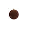 Weihnachtsbaumschmuck Ball Samt Braun 8cm L26276-t