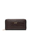 Large Women's Brown Wallet