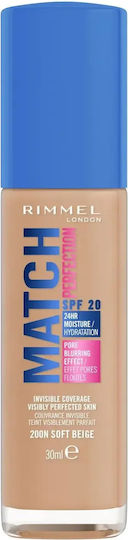 Rimmel Fond de ten lichid 200n Soft Beige 30 ml