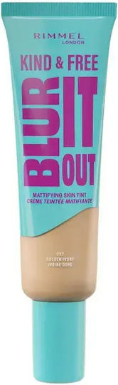 Rimmel Fond de ten lichid pentru ten mixt și gras 30 ml