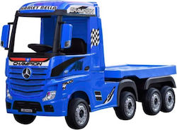 Mercedes Benz Acrtos Camion Cu Un Loc Cu Telecomandă Licențiat 12 Volți Albastru Pentru 1+ Ani
