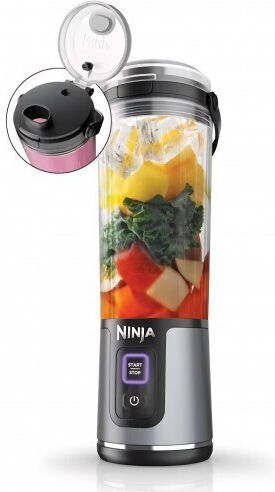 Blender cu cană din oțel inoxidabil 530 ml Negru