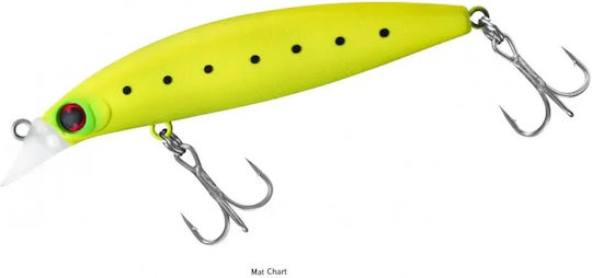 Daiwa Slz-vertice 80s Τεχνητό Δόλωμα Ψαράκι (Minnow) 8εκ./11.8gr Mat chart