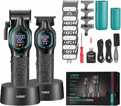 VGR Professional Hair Clipper Kit Green V-886 VGR Professional Hair Clipper Kit Green V-886